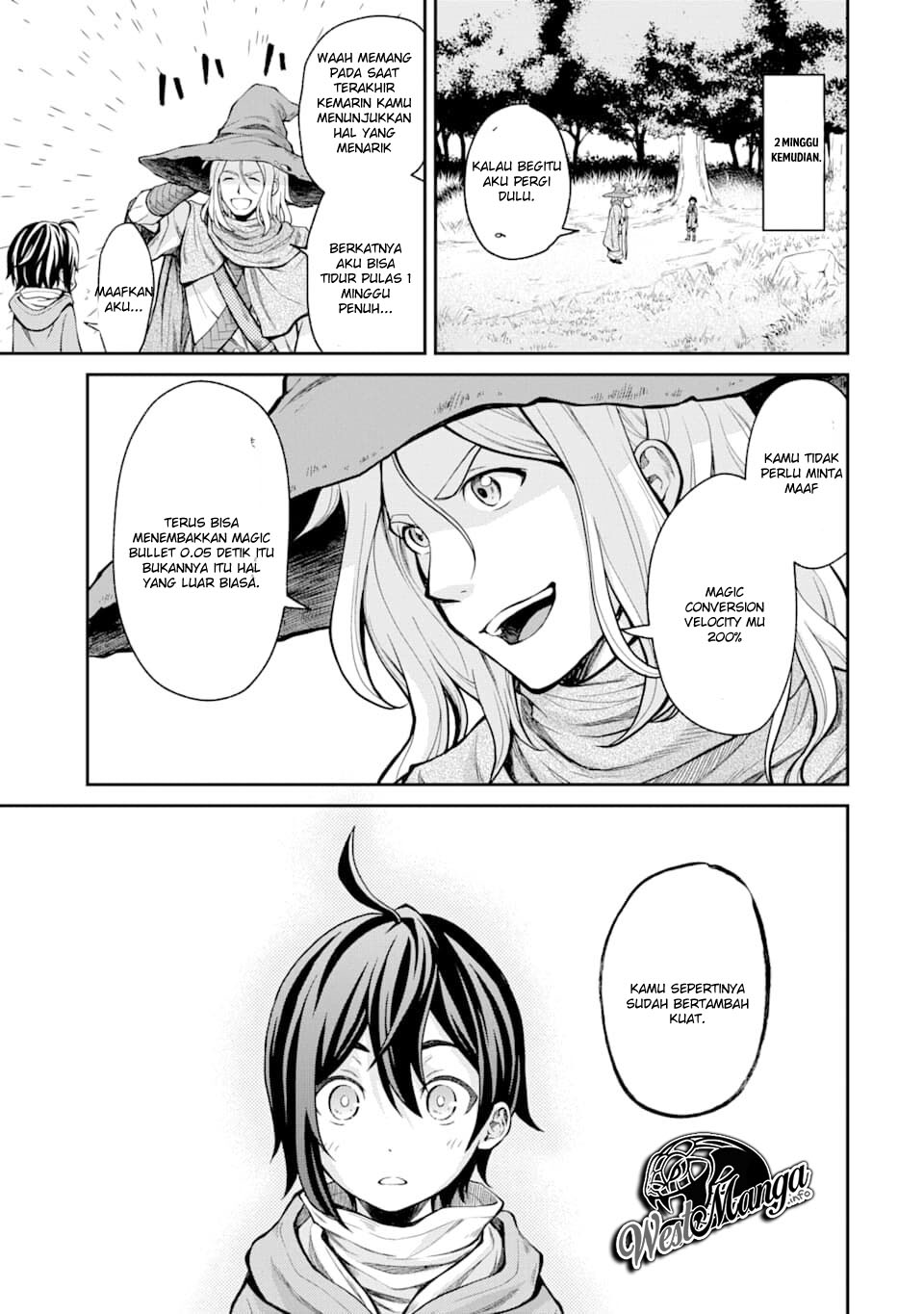 Saisoku Musou No B-kyuu Mahou Tsukai: Ippatsu Utareru Mae Ni Senpatsu Uchikaesu! Chapter 02 Gambar 38